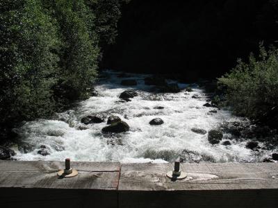 Bridge at the start of the trail