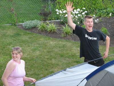 Marcia and Dan - ta dah!