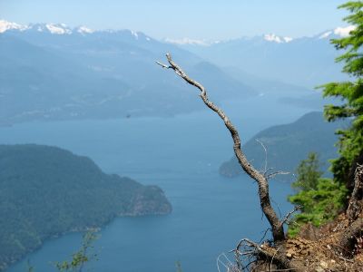 Lillooet Range in the distance