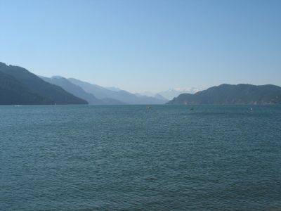 View across Harrison Lake