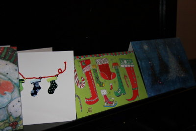 A couple of the christmas cards we got from people all over the country