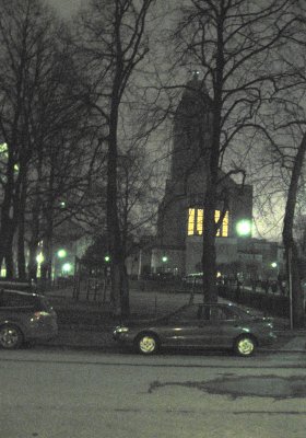 Kallio Church in the Night
