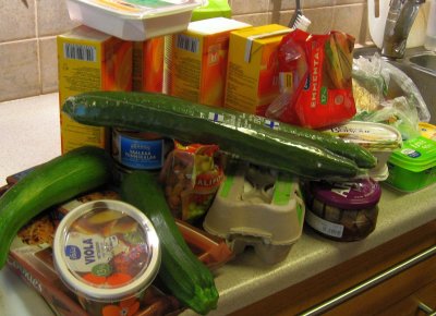 Part of  Our Weekly Food Shopping..