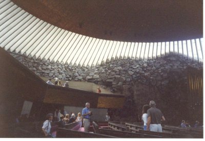 Temppeliaukio Church, Helsinki, Finland
