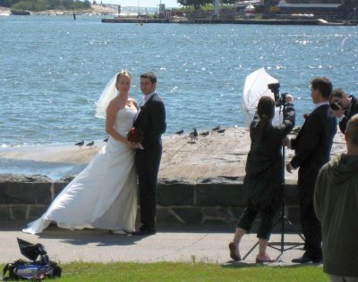 Bridal Couple on 21st July 2007