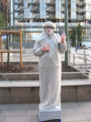Occupation: Living Statue  # 2 In Winter