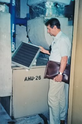 1993 Alan Coleman at work in Penang