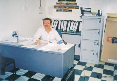 97/98 George at work