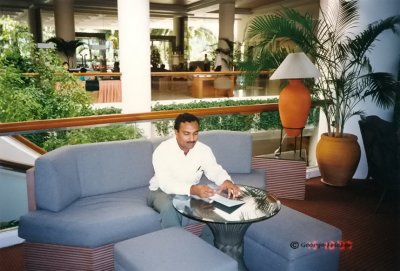19/10/1997 - Meeting in Kuching at Hilton - Majeed