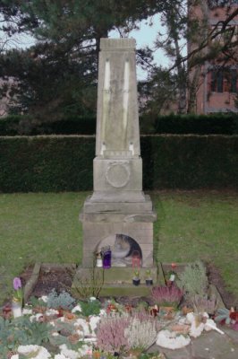 Pillar With Flowers