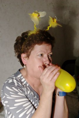 Blowing Up Balloon