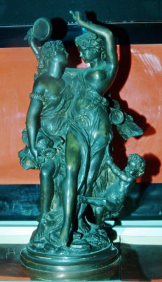 Bronze Man, Woman and Child