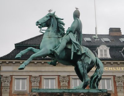 Man On Rearing Horse