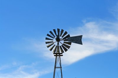 Windmill and Clouds