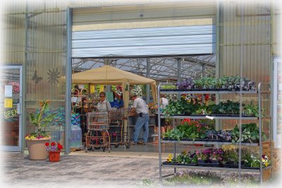 Brinkman's Country Corner greenhouse