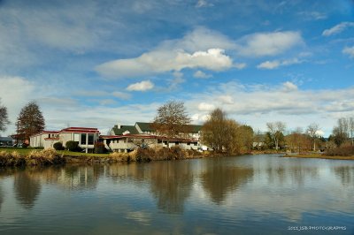 Duck pond at alton baker park