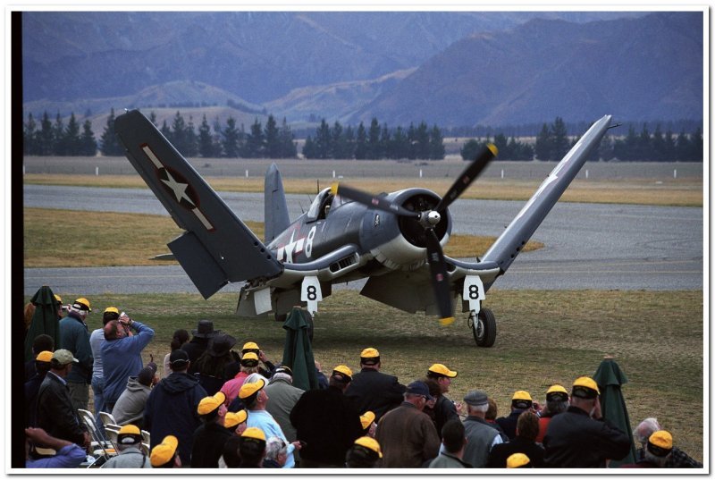 Corsair Wing Folding Sequence #4