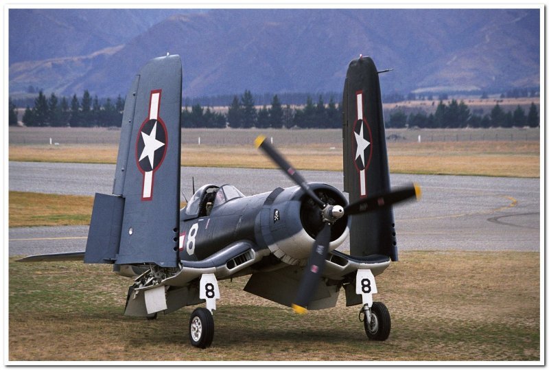 Corsair Wing Folding Sequence #2