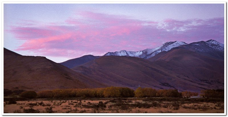 South Island Alpine Region Pano