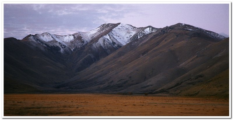 South Island Alpine Region Pano