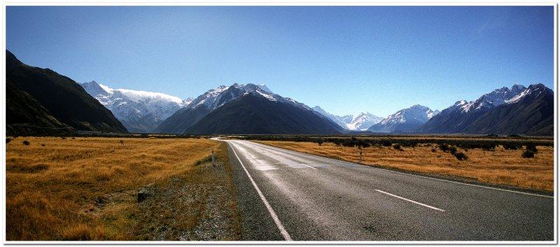Mt Cook Road Pano