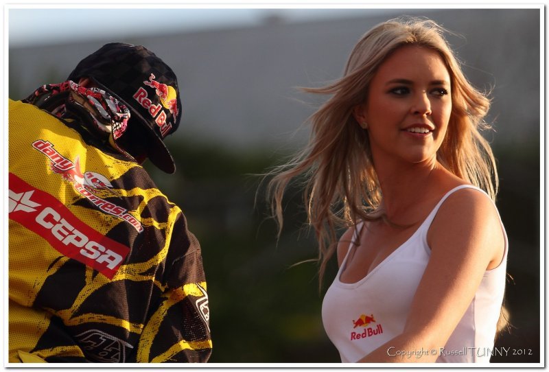 Red Bull Girls at XFighters Australia 2011