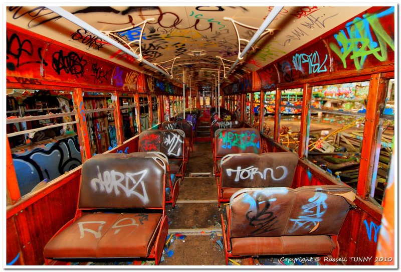 Glebe Tram Shed in HDR