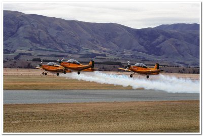RNZAF Red Checkers  Civilian Trainer 4E (CT-4E) Airtrainer