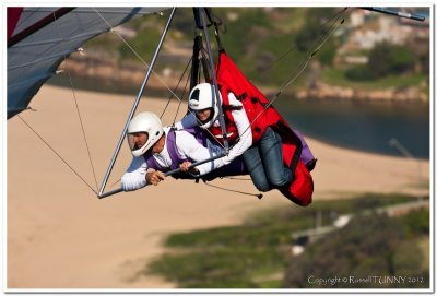 Hang Gliding Over Stanwell Park