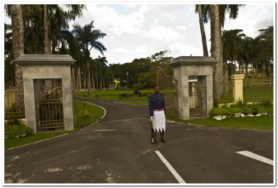 Entrance to the Presidential Palace