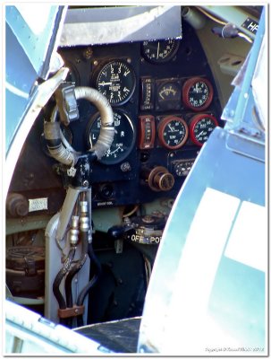 Spitfire VIII Cockpit