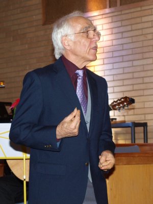 He directs Advent Concert