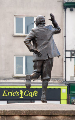 Eric Morecambe's statue