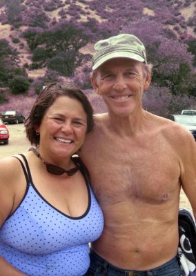 Denise Lloredo with Larry Hazen