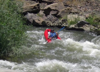 David Hughes on Cache Creek