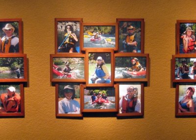 Our Living Room Rafting Wall