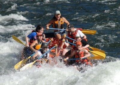 Larry Hazen on the American River Gorge (Hospital Bar)