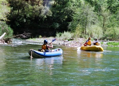 Christine Bartlett on Butte Creek