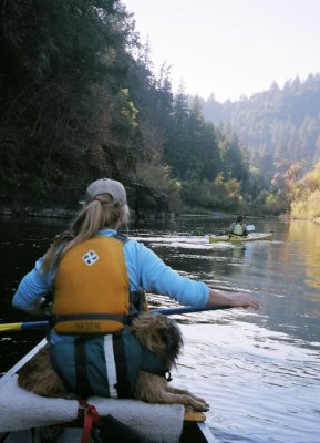Lisa Maxwell on the Russian River