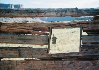 Coming Upon an Old Cabin