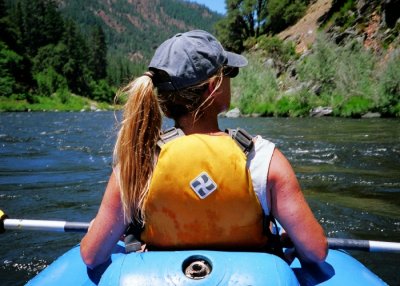 Lisa Maxwell on the Klamath River