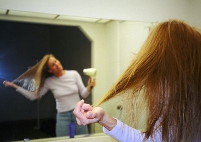 Lisa at the Mirror
