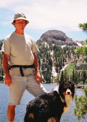 Larry and Scout in the Blue Lakes Area
