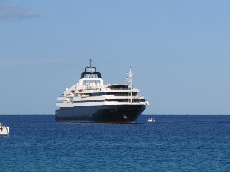 Superyacht Turama  - Seen off Illetes, September 2011