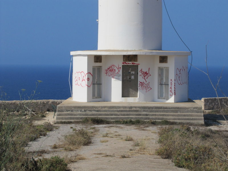 Cap de Barbaria Graffiti- June 2012