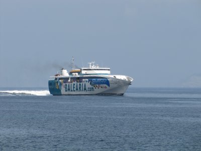 Ramon Llull operates the car ferry between Denia - Formentera - Ibiza
