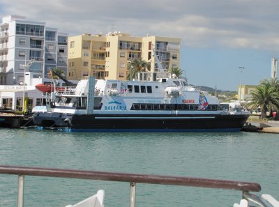Balearias New Ferry Maverick at Ibiza - September 2011
