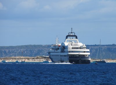 Superyacht Turama  - Seen off Illetes, September 2011