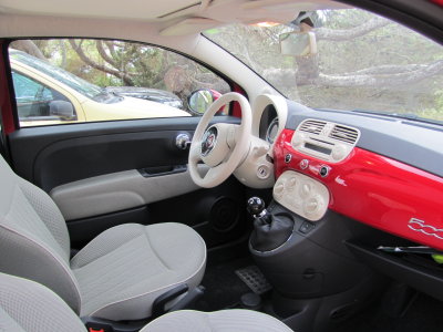 Fiat 500 Interior