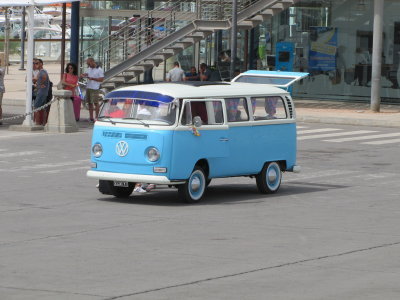 Immaculate VW Camper at La Savina - June 2012